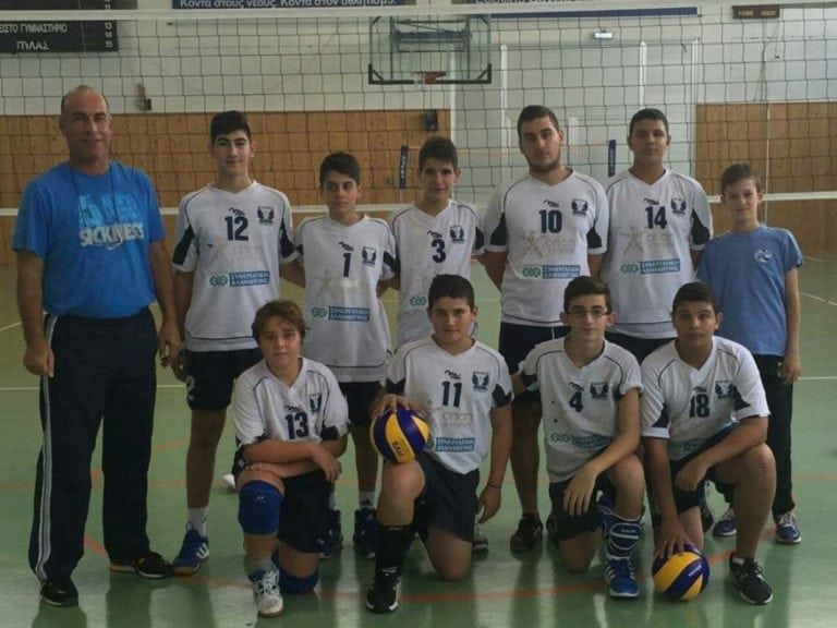 Σέρβις στις 04 Νοεμβρίου στα πρωταθλήματα U14 και U16