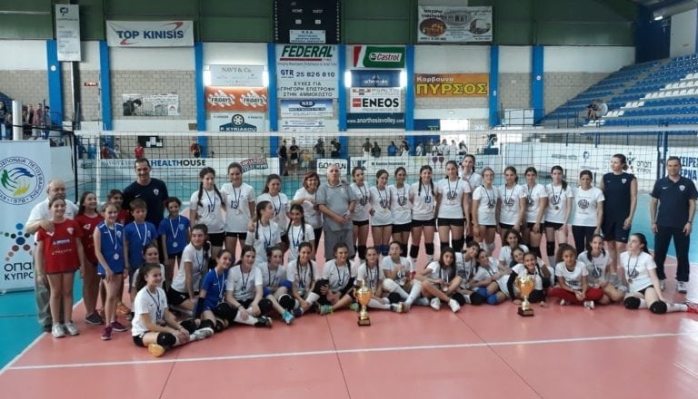 Πρωταθλήτρια η Νέα Σαλαμίνα στις  Γυναίκες U14