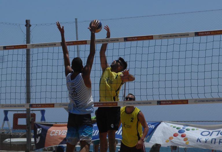 Ώρα τελικών στο Παγκύπριο πρωτάθλημα Beach Volley Ανδρών