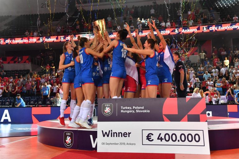 Eurovolley Γυναικών 2019: H Σερβία «άλωσε» την Άγκυρα και έμεινε στο θρόνο της πρωταθλήτριας Ευρώπης