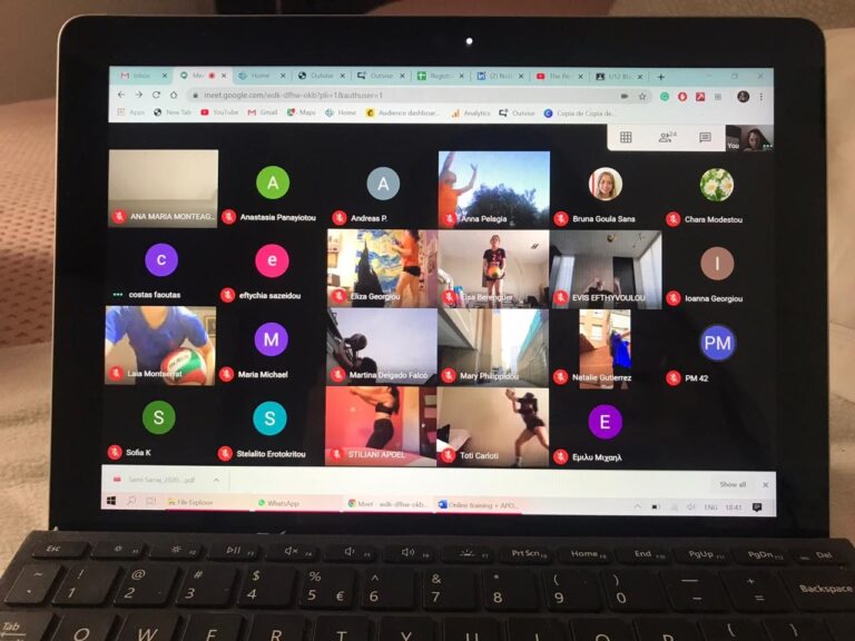 Με γέφυρα την αγάπη μας για το βόλεϊ… Διαδικτυακή Προπόνηση ΑΠΟΚ!