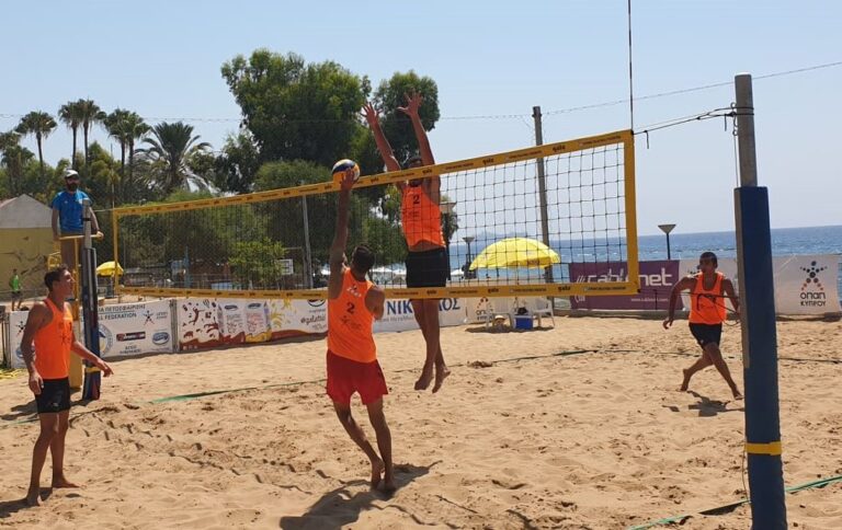 ΠΑΓΚΥΠΡΙΟ ΠΡΩΤΑΘΛΗΜΑ BEACH VOLLEY ΑΝΔΡΩΝ : Βγήκε η τετράδα -Tα ζευγάρια των ημιτελικών (ΦΩΤΟΓΡΑΦΙΕΣ)