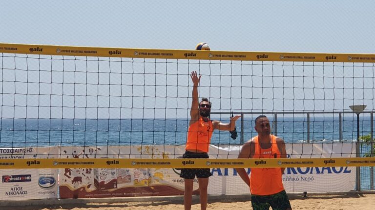 ΠΑΓΚΥΠΡΙΟ ΠΡΩΤΑΘΛΗΜΑ BEACH VOLLEY ΑΝΔΡΩΝ: Στην 3η θέση D.Guimond/ O.Ηomayoun