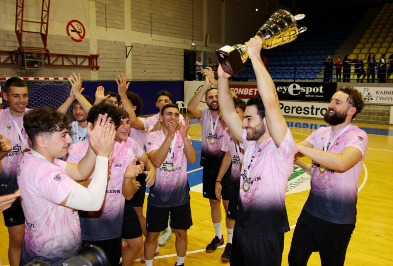 Η Lemesos Volleyball κυπελλούχος Β΄Κατηγορίας ανδρών